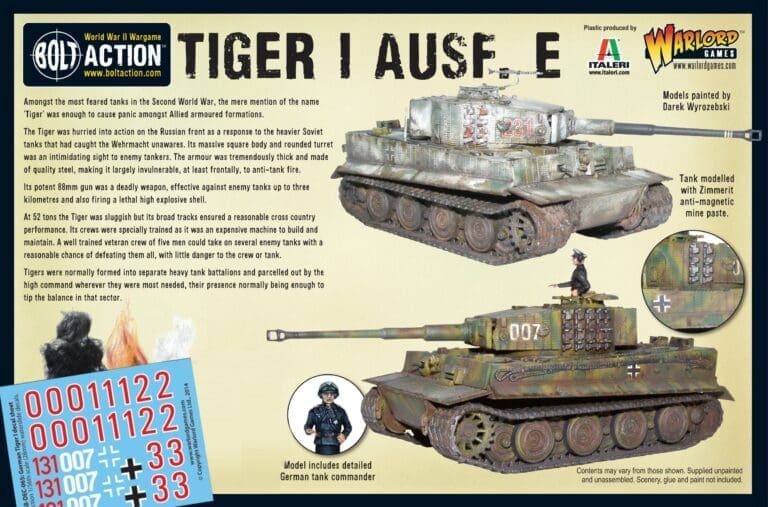 Tiger I Ausf. E Heavy Tank7