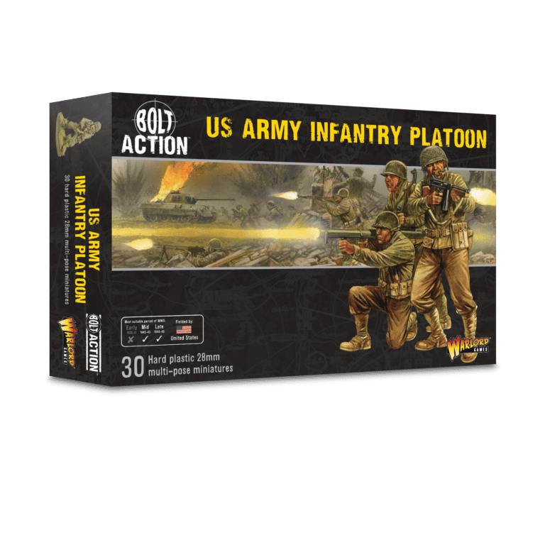 US Infantry Platoon - WWII American GIs